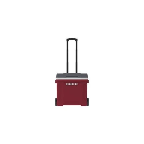 Igloo Latitude Quantum 30 Roller Wheeled Portable Cool Box - Red 3 Igloo Latitude Quantum 30 Roller Wheeled Portable Cool Box - Red