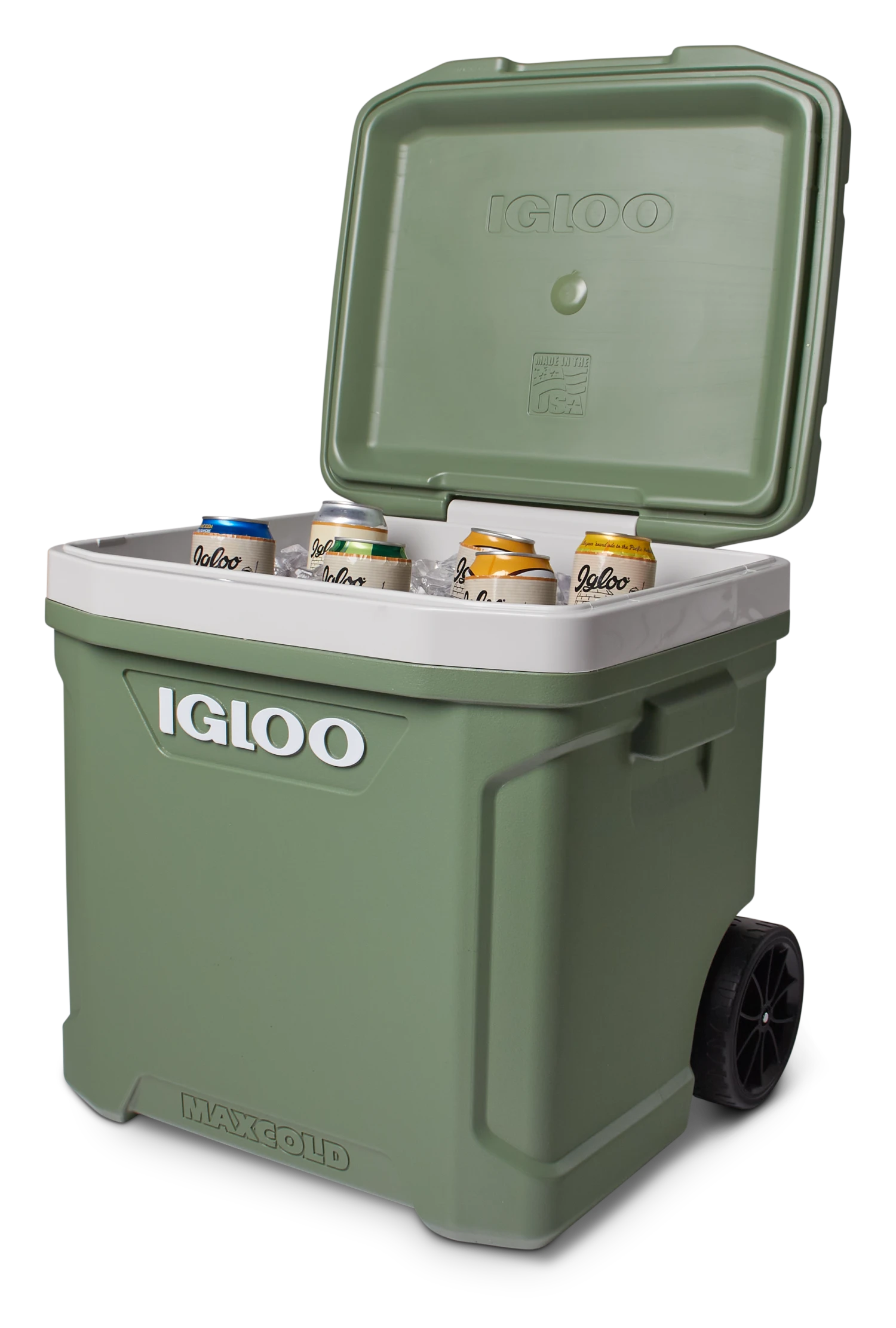 Igloo ECOCOOL Latitude 60 QT Roller Cooler 8 Igloo ECOCOOL Latitude 60 QT Roller Cooler - Image 6