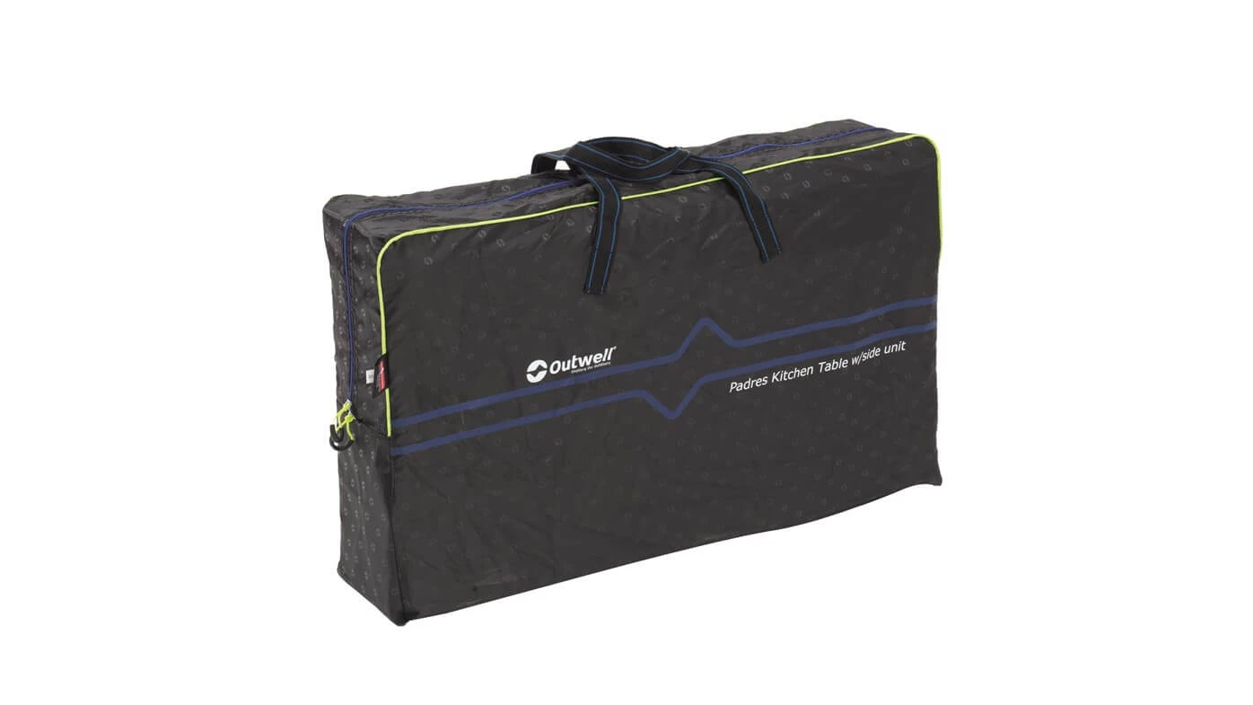 Outwell Padres Kitchen Table With Bamboo Table Top & Side Unit 4 Outwell Padres Kitchen Table With Bamboo Table Top & Side Unit - Image 2