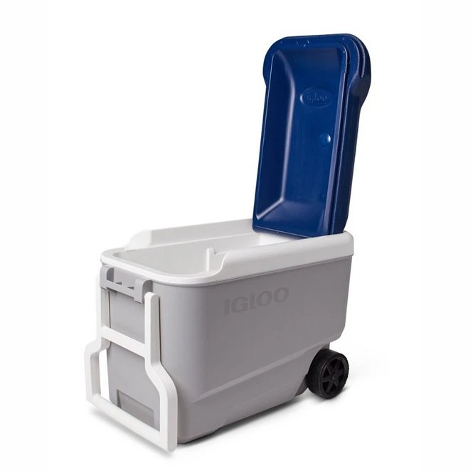 Igloo Maxcold 40 Roller Cool Box - Grey / Blue 11 Igloo Maxcold 40 Roller Cool Box - Grey / Blue - Image 9