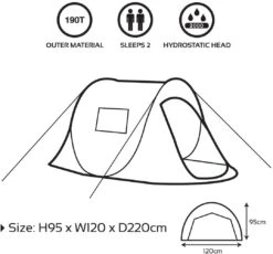 Milestone 2 Person Festival Pop Up Tent 8 Milestone 2 Person Festival Pop Up Tent -Vango || Kampa || Outwell Sales Store 61eUZw IM4L. AC SL1181