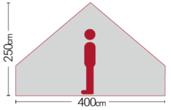 Quest Signature 4m Classic Bell Tent -Vango || Kampa || Outwell Sales Store BELL4 6