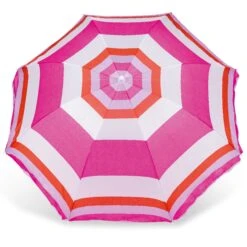 Yello Stripped Parasol 9 Yello Stripped Parasol -Vango || Kampa || Outwell Sales Store BGG1305 yello pink striped parasol top