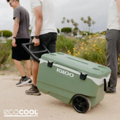 Igloo ECOCOOL Latitude 90 QT Roller Cooler -Vango || Kampa || Outwell Sales Store EcoCool PackablePuffer NATIVE Social 1080x1080 1