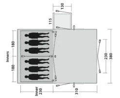 Outwell Montana 6PE Tent 2022 -Vango || Kampa || Outwell Sales Store GetImage 27