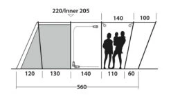 Outwell Montana 6PE Tent 2022 -Vango || Kampa || Outwell Sales Store GetImage 28