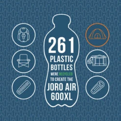 Vango Joro Air 600XL Sentinel Eco Dura Tent -Vango || Kampa || Outwell Sales Store Joro Air 600XL Bottle Count small