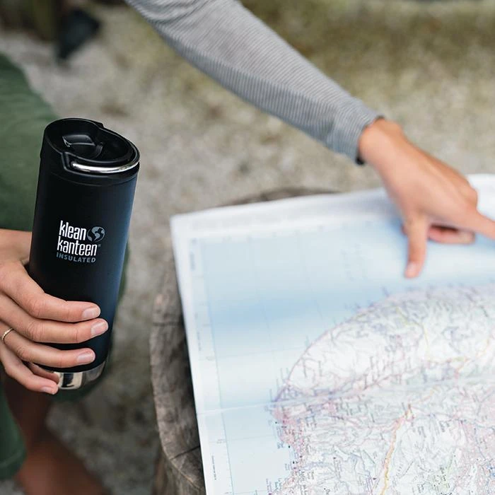 Klean Kanteen Insulated TK Wide With Café Cap 473ml - Brushed Steel 4 Klean Kanteen Insulated TK Wide With Café Cap 473ml - Brushed Steel - Image 2