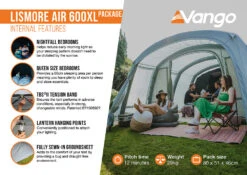 Vango Lismore Air 600XL Tent Package 20 Vango Lismore Air 600XL Tent Package -Vango || Kampa || Outwell Sales Store Lismore Air 600XL Package2