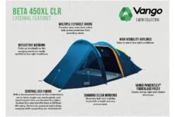 Vango Beta 450XL CLR XL Tent 8 Vango Beta 450XL CLR XL Tent -Vango || Kampa || Outwell Sales Store beta 450xl clr