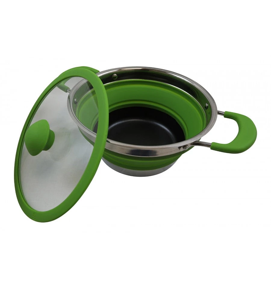Vango Cuisine 1.5L Non-Stick Casserole - Herbal 4 Vango Cuisine 1.5L Non-Stick Casserole - Herbal - Image 2