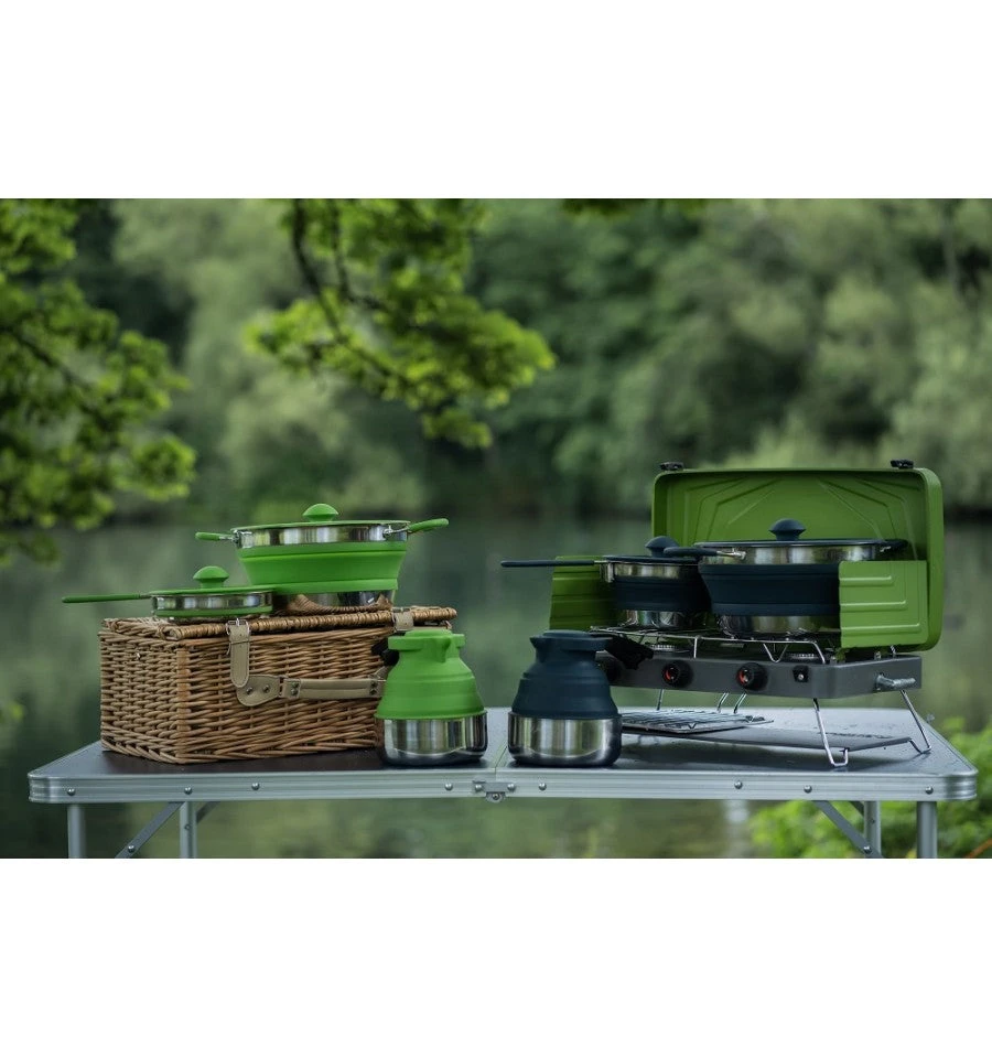 Vango Cuisine 1.5L Non-Stick Casserole - Herbal 6 Vango Cuisine 1.5L Non-Stick Casserole - Herbal - Image 4