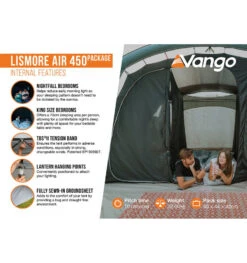 Vango Lismore Air 450 Tent Package -Vango || Kampa || Outwell Sales Store lismore air 450 package 4