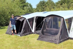 Outdoor Revolution Ozone 8.0 Safari Lodge Air Tent Package -Vango || Kampa || Outwell Sales Store orft3020 ozone8.0safarilodge l4