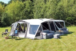 Outdoor Revolution SIDE SUN WING SHADE FOR THE O-ZONE 8.0 SAFARI LODGE -Vango || Kampa || Outwell Sales Store orft3028 ozonesafarilodge sidesunwing l2