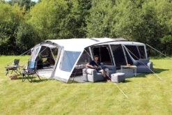Outdoor Revolution SIDE SUN WING SHADE FOR THE O-ZONE 8.0 SAFARI LODGE -Vango || Kampa || Outwell Sales Store orft3028 ozonesafarilodge sidesunwing l3