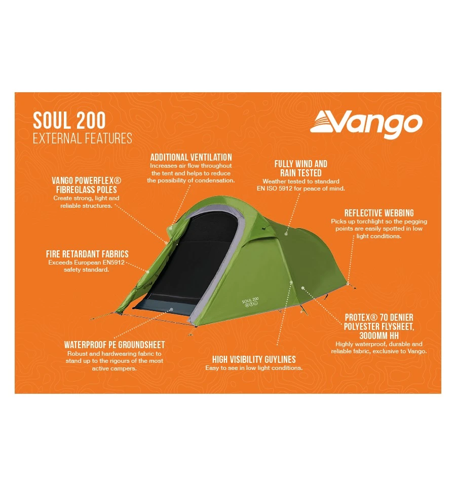 Vango Soul 200 Tent 5 Vango Soul 200 Tent - Image 3