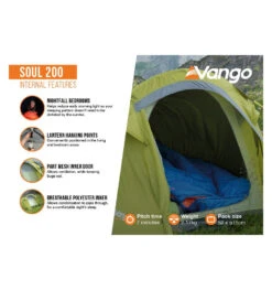 Vango Soul 200 Tent 11 Vango Soul 200 Tent -Vango || Kampa || Outwell Sales Store soul 200 3