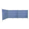 Blue Diamond Traditional 5 Pole Navy Stripe Windbreak -Vango || Kampa || Outwell Sales Store wb720 blue bindbreak